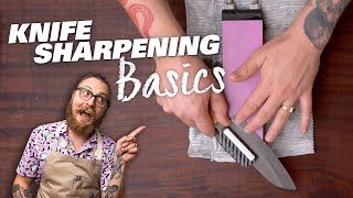 SuperSimple Whetstone Knife Sharpening Techniques [upl. by Warfield]