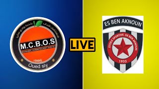 MCB Oued Sly vs ES Ben Aknoun Live football match [upl. by Einreb]