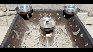 Stansport 360 Stainless Steel Mess Kit Review [upl. by Ahseihs]