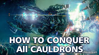 Horizon Zero Dawn  All Cauldrons Walkthrough 2K 60FPS Ultra Hard [upl. by Aldredge]