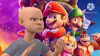 Classic Caillou Misbehaves At Movie Theatre To Watch The Super Mario Bros MovieGrounded [upl. by Cosimo]