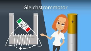 Gleichstrommotor  Funktionsweise und Berechnung einfach erklärt [upl. by Seiber]