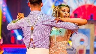 Abbey Clancy amp Aljaz Quickstep to Walking On Sunshine  Strictly Come Dancing 2013  BBC One [upl. by Rock]