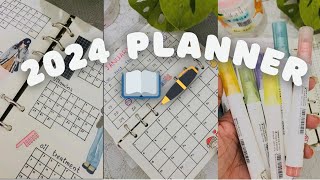 2024 planner📖 ගොඩයන්නම මම හදපු planner එක💪❤️ 2024success 2024 study 2024planner studyvlog [upl. by Airod164]