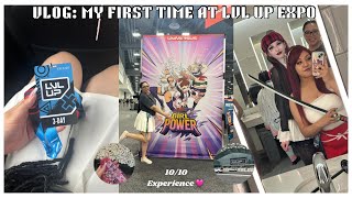 VLOG My First Time At LVL UP EXPO  LVL UP 2024 [upl. by Harlamert]