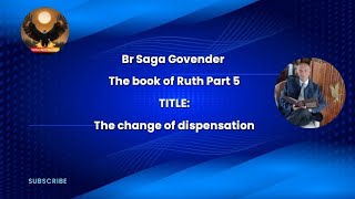 The Book of Ruth Part 5The change of dispensation [upl. by Yebloc688]