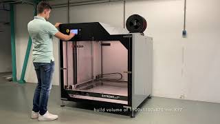 Builder Extreme 3000 PRO  Large Scale 3D Printing [upl. by Tikna]