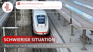 Kaum noch ICE in die Schweiz  SBB zieht Schlussstrich  Das läuft schief und so wird es besser [upl. by Esiralc16]