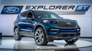 2025 Ford Explorer ST Review The Ultimate Performance SUV [upl. by Dnomayd]