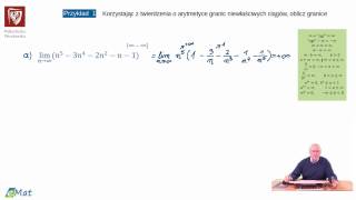 odc 6 Granice niewłaściwe ciągów  twierdzenie o dwóch ciągach [upl. by Suivatra625]
