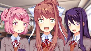 ELAS ESTÃO COM CIUMES  Doki Doki Literature Club [upl. by Olag]