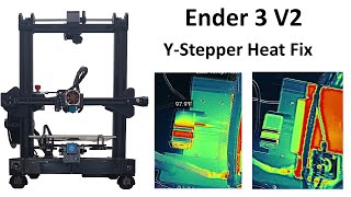 Ender 3 V2  The Reason Why Your YStepper Motor is Crazy Hot and How to Fix It without VREF Tweaks [upl. by Onahpets400]