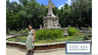 Miami Adventure Vizcaya Museum amp Gardens explore travel mansion [upl. by Now231]