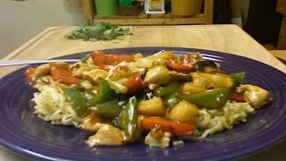 Chinese Sweet amp Sour Chicken Recipe [upl. by Annauqal]