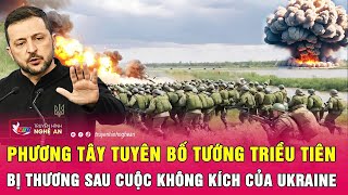 Phương Tây tuyên bố Tướng Triều Tiên bị thương sau cuộc không kích của Ukraine [upl. by Larrisa]