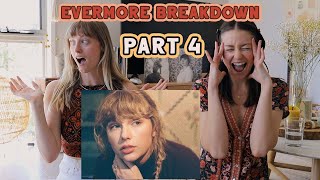 EVERMORE BREAKDOWN  Part 4  Finally reacting to bonus tracks [upl. by Theis892]