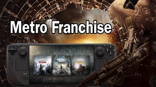 Metro Franchise на Steam Deck OLED Геймплей [upl. by Refeinnej]