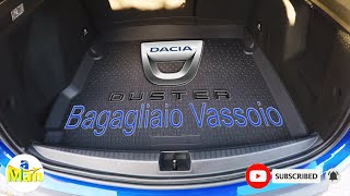 Dacia Duster 2020 Bagagliaio Vassoio Originale Unboxing e Recensione [upl. by Nebur]