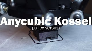 ANYCUBIC KOSSEL PRIMERAS IMPRESIONES [upl. by Ahseinar]