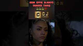 How Effie ALWAYS SNAKED TARIQ power powertv powerstarz ghost tariq trending [upl. by Yecies]