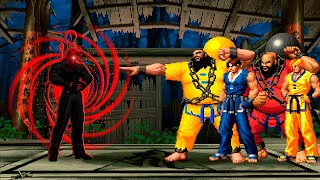 KOF Mugen Valmar Rugal vs Kim amp Chang Team [upl. by Eadith913]