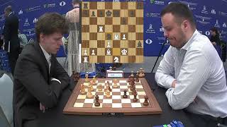 Vladislav Artemiev 2799 vs Aleksandar Indjic 2631  FIDE World Blitz 2023 [upl. by Ittak]