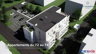 VENDOME  Résidence Les Lumières  Appartements neufs T2 au T4  Ataraxia [upl. by Eural]