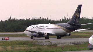 Nolinor  2 Boeing 737200  CGNLN amp CGTUK  ValdOr CYVO [upl. by Yzzo]