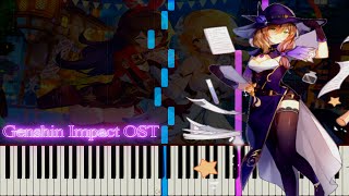 Genshin Impact Mondstadt OST Piano arrangement [upl. by Aihk620]