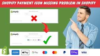 Shopify Payment Icon Not Showing Solution  How To Fix Shopify Payment Icon Problem [upl. by Eilama]