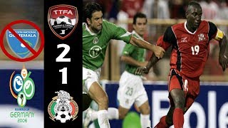 Trinidad y Tobago 2 vs Mexico 1 FULL GAME 10122005 WCQ2006 [upl. by Namwen]