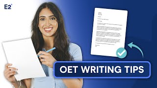 OET Writing Test  Tips amp Tricks for a high score [upl. by Kindig279]