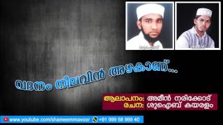 Vadanam Nilavin Azhakaan  Ameen Narikkode  New Madhu Song [upl. by Marianne]