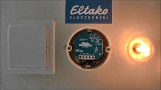 Eltako Academy Tutorial EnOcean FUD61NPN 230V 2014 SE [upl. by Rotkiv222]