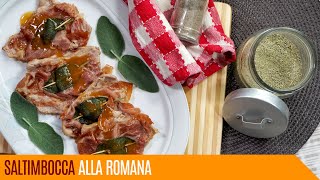 Saltimbocca alla romana ricetta facile e veloce  Le video ricette di Lara [upl. by Merrel]