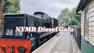 NYMR Diesel Gala 15th June [upl. by Camellia]