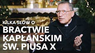 Kilka słów o Bractwie Kapłańskim Św Piusa X  KS PRAŁAT ROMAN KNEBLEWSKI [upl. by Akimyt]