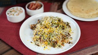 Chole Biryani  Easy to Make Vegetarian Biryani Recipe  Food Couture by Chetna Patel [upl. by Jessey]