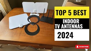 Best Indoor TV Antennas 2024  Which One Reigns Supreme [upl. by Schreib]