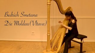 B Smetana Moldau transcribed for harp solo  Harp Hyejin Kim 16 yo [upl. by Tipton]