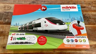 Märklin Myworld 29406 TGV Duplex  Test der Kinder Modelleisenbahn Startpackung [upl. by Gloriane]