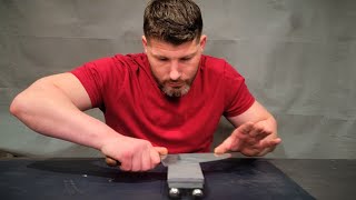 LEARN HOW TO PROPERLY SHARPEN KNIVES IN ABOUT 5 MINUTES [upl. by Oer]