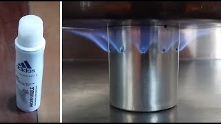 Deodorant can stove [upl. by Seravaj]