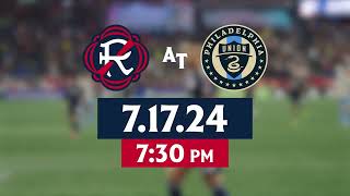 Revs at Philadelphia Union Hype  Matchday 27 [upl. by Ynner]