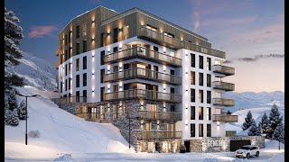 Tignes 2100m  ski in and out apartments for sale in Tignes [upl. by Ferne]