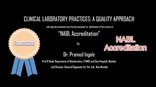 NABL Accreditation CLP2021 [upl. by Zakaria]