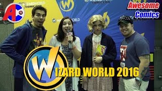 Wizard World 2016  Awesome Comics [upl. by Wolsky]