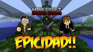 EPICIDAD  Juegos del Hambre c Willy y Luzu  MINECRAFT [upl. by Meadow331]