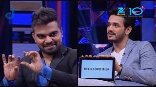 Konchem Touch Lo Unte Chepta  Comedy Celebrity Talk Show  Akhil Akkineni  Zee Telugu [upl. by Marentic610]