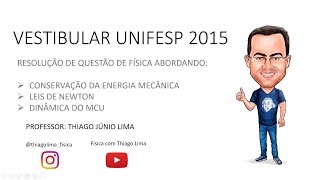 Vestibular da UNIFESP 2015  Questão de física das bravas [upl. by Gridley]